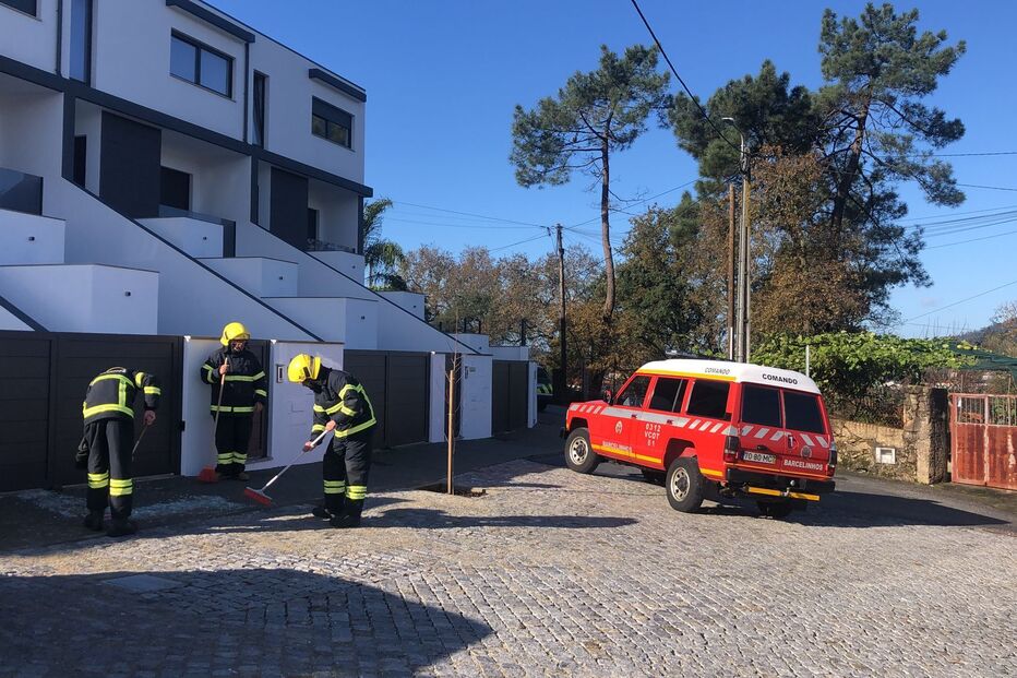 Dois feridos graves em explosão de gás em Barcelos
