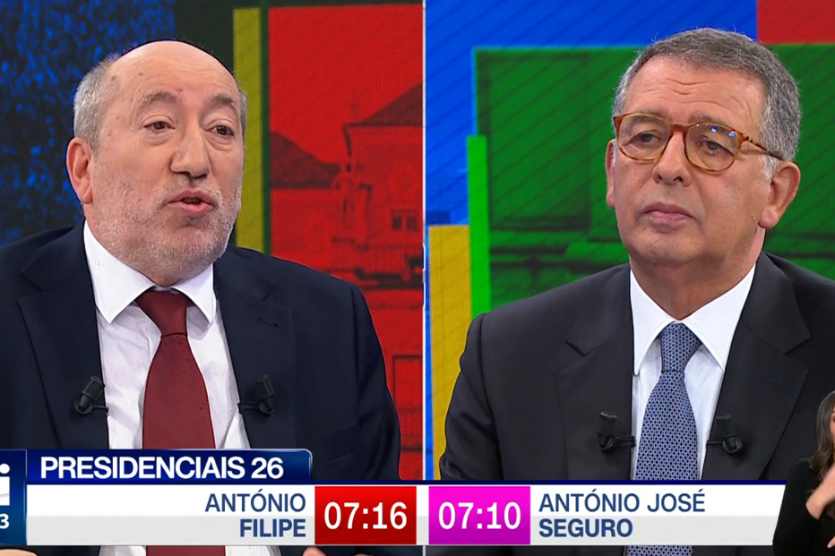 António Filipe e António José Seguro debatem sobre as presidenciais