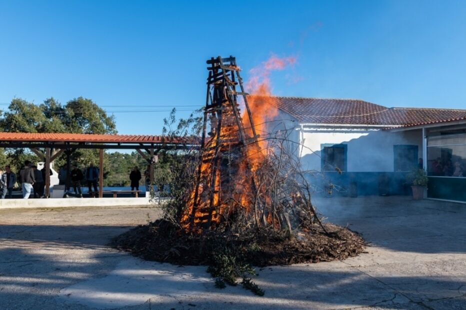 Madeiro de Natal vai ficar aceso até dia 6 de janeiro
