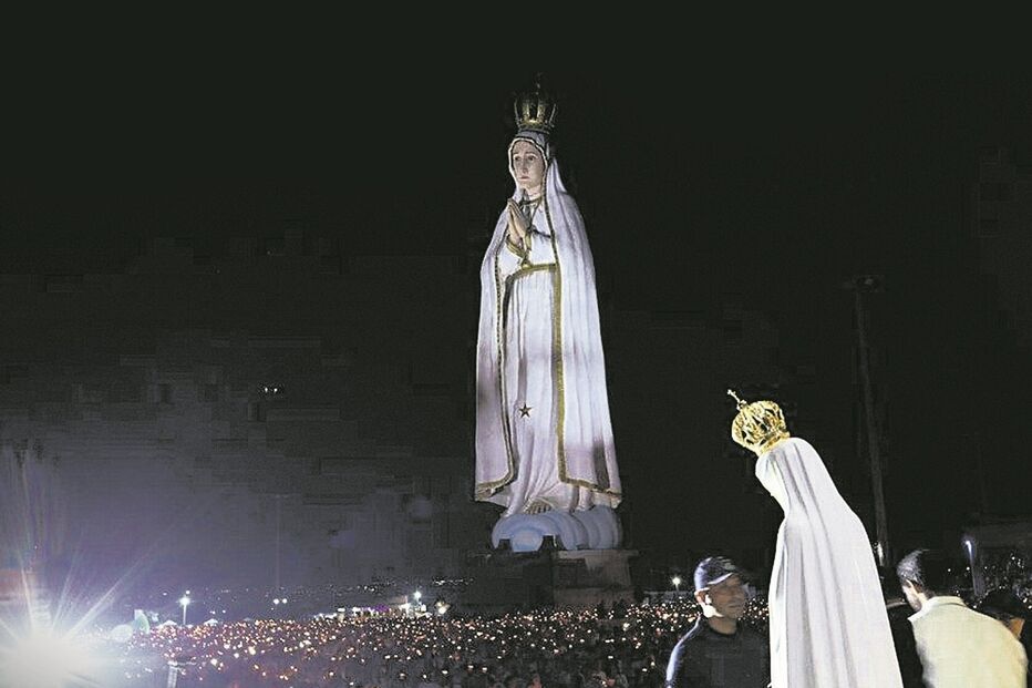 Fiéis acompanham devoção de Leão XIV a Nossa Senhora de Fátima
