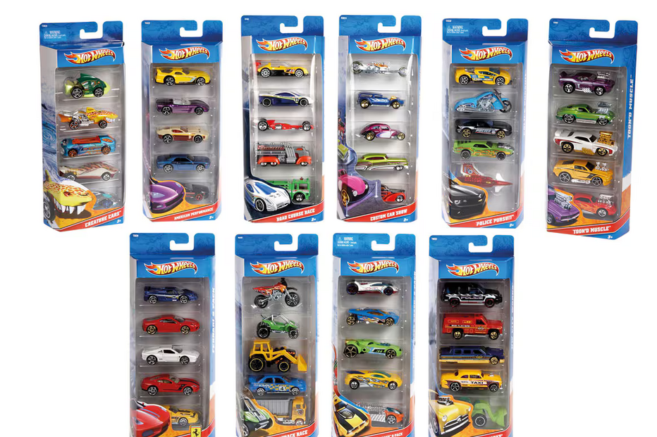 Hot Wheels, packs 