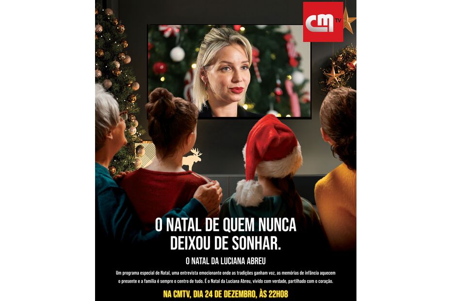 Luciana Abreu revela o Natal na CMTV, dia 24