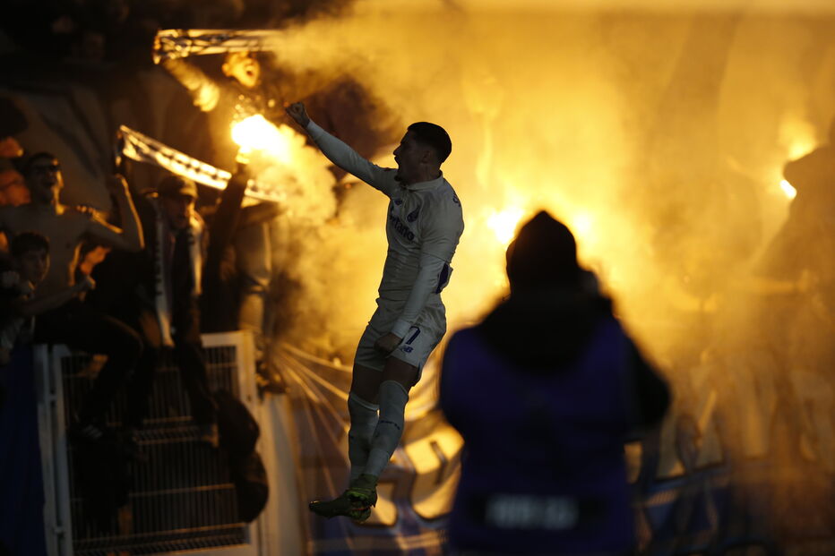 Borja Sainz inaugurou o marcador