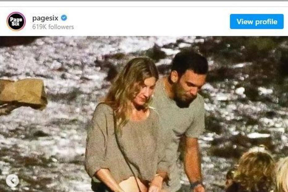 Gisele Bündchen surge com o namorado Joaquim Valente e os filhos