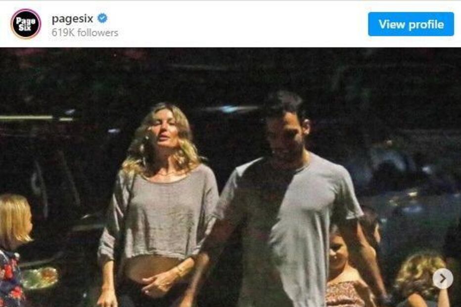 Gisele Bündchen surge com o marido e filhos após rumores de divórcio