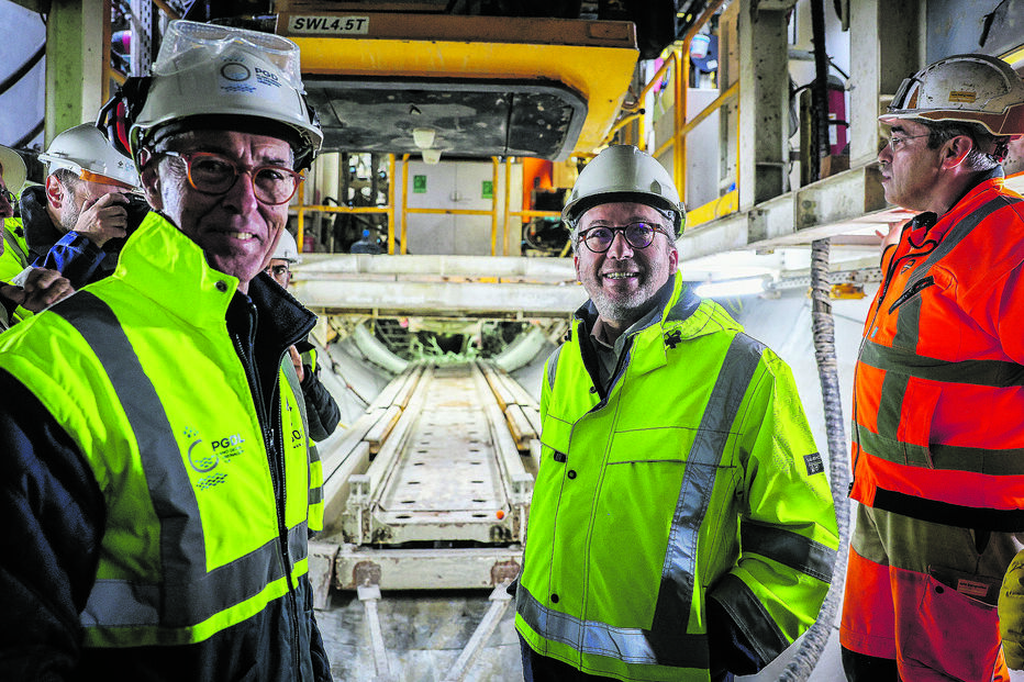 Moedas investe 2 milhões para manter tuneladora no subsolo