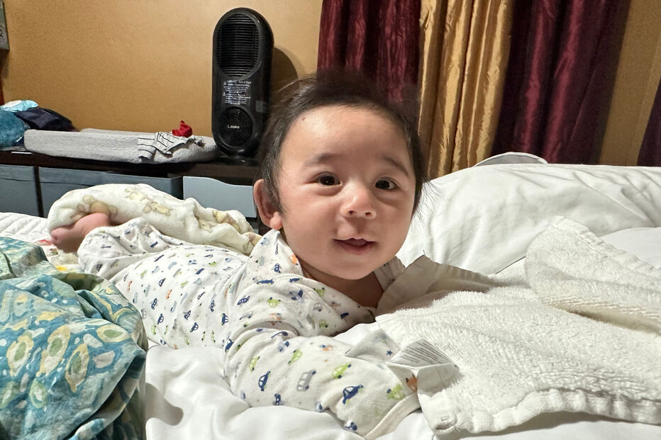 Suze Lopez teve um bebé saudável após gravidez rara na Califórnia