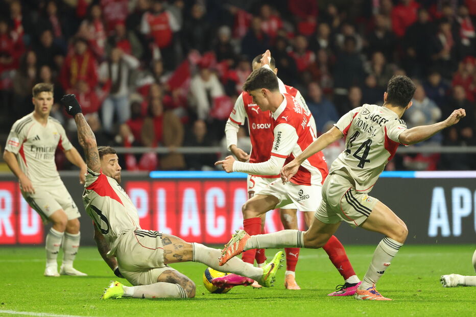 Braga e Benfica disputam jogo da 16.ª jornada da Liga Betclic