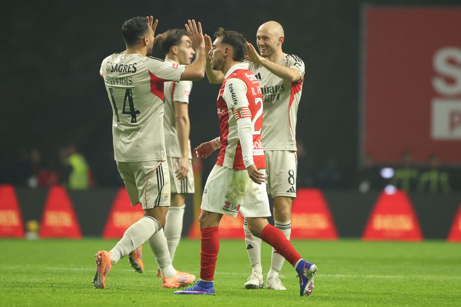 Braga e Benfica empatam na Liga Betclic em jogo da 16ª jornada