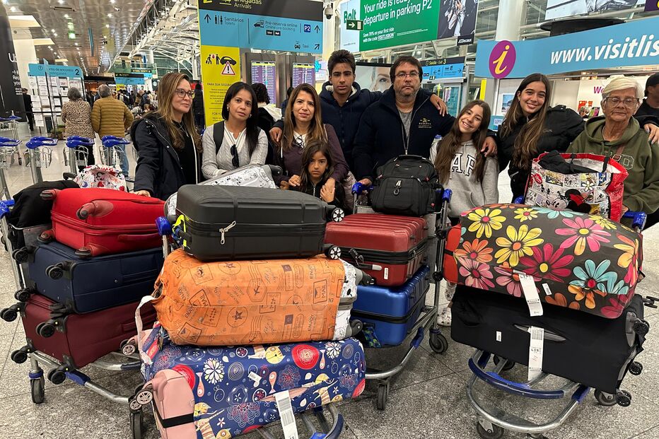 Esta família esperou 10 horas