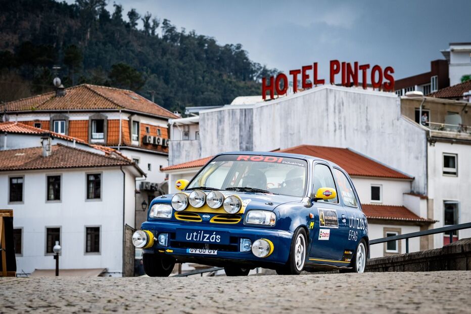 Vencedores da Promolafões Rali Cup 2025: Hugo Lopes, Carlos Matos, Armando Carvalho, João Marcelino e Miguel Paião