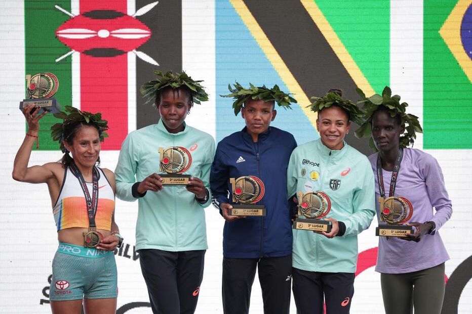 Vencedoras femininas do centenário da São Silvestre
