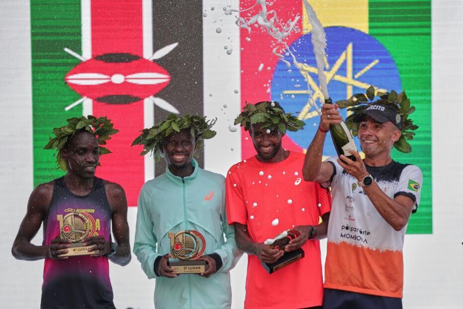 Vencedores masculinos d centenário da São Silvestre