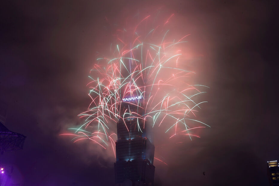 Passagem de ano em Taiwan