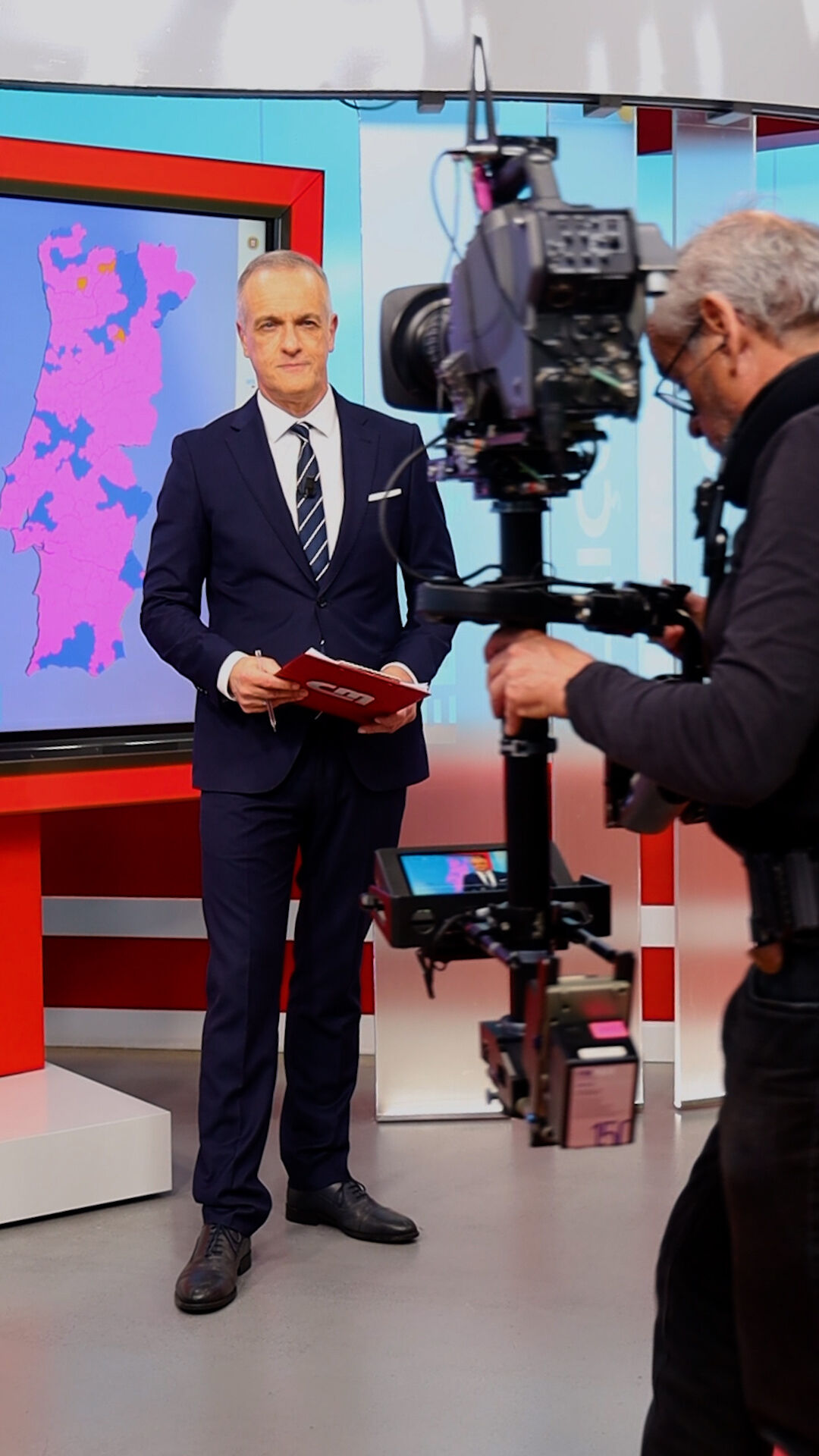 Na TV e no online: Veja os bastidores da noite das presidenciais no Correio da Manhã 