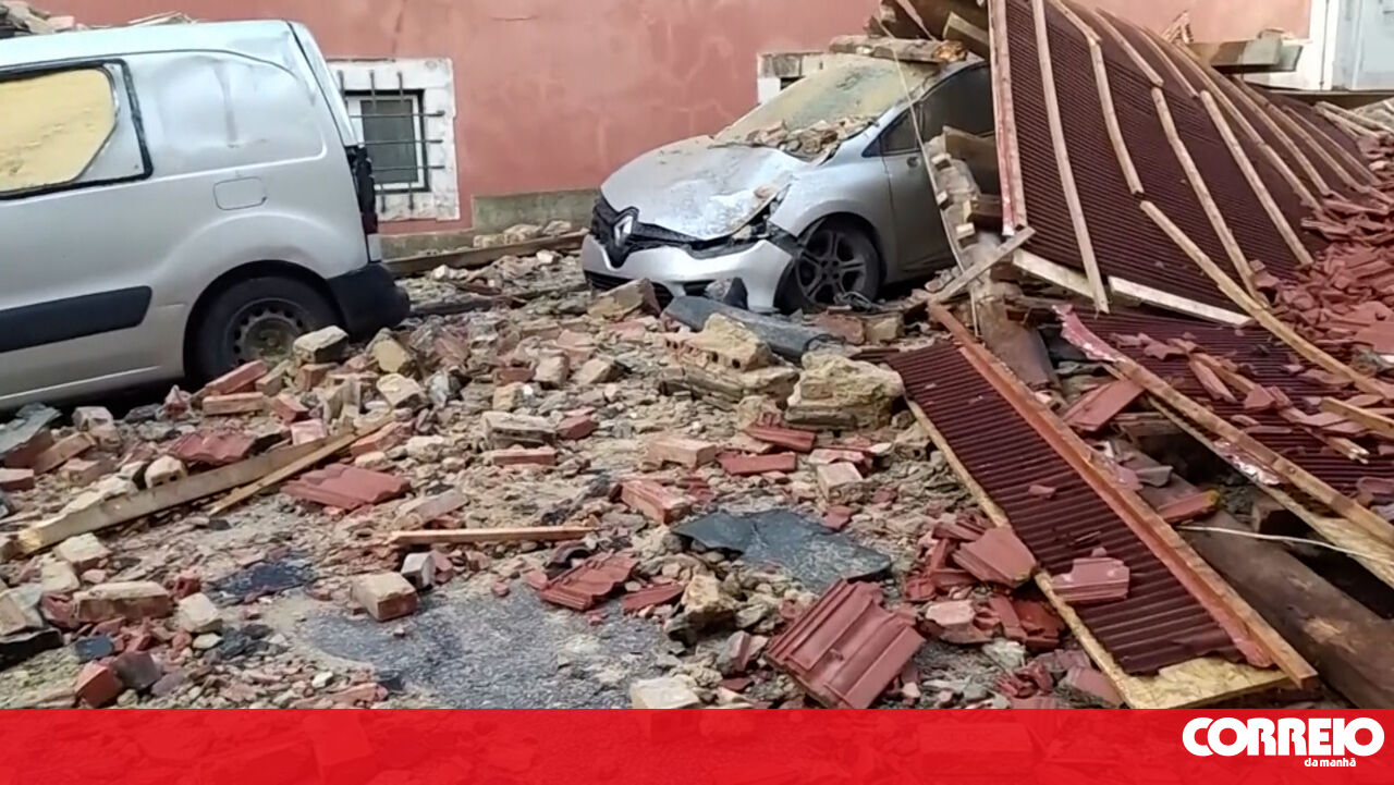 Fallen trees, damaged infrastructure, floods: the trail of destruction left by Storm Kristin in Portugal