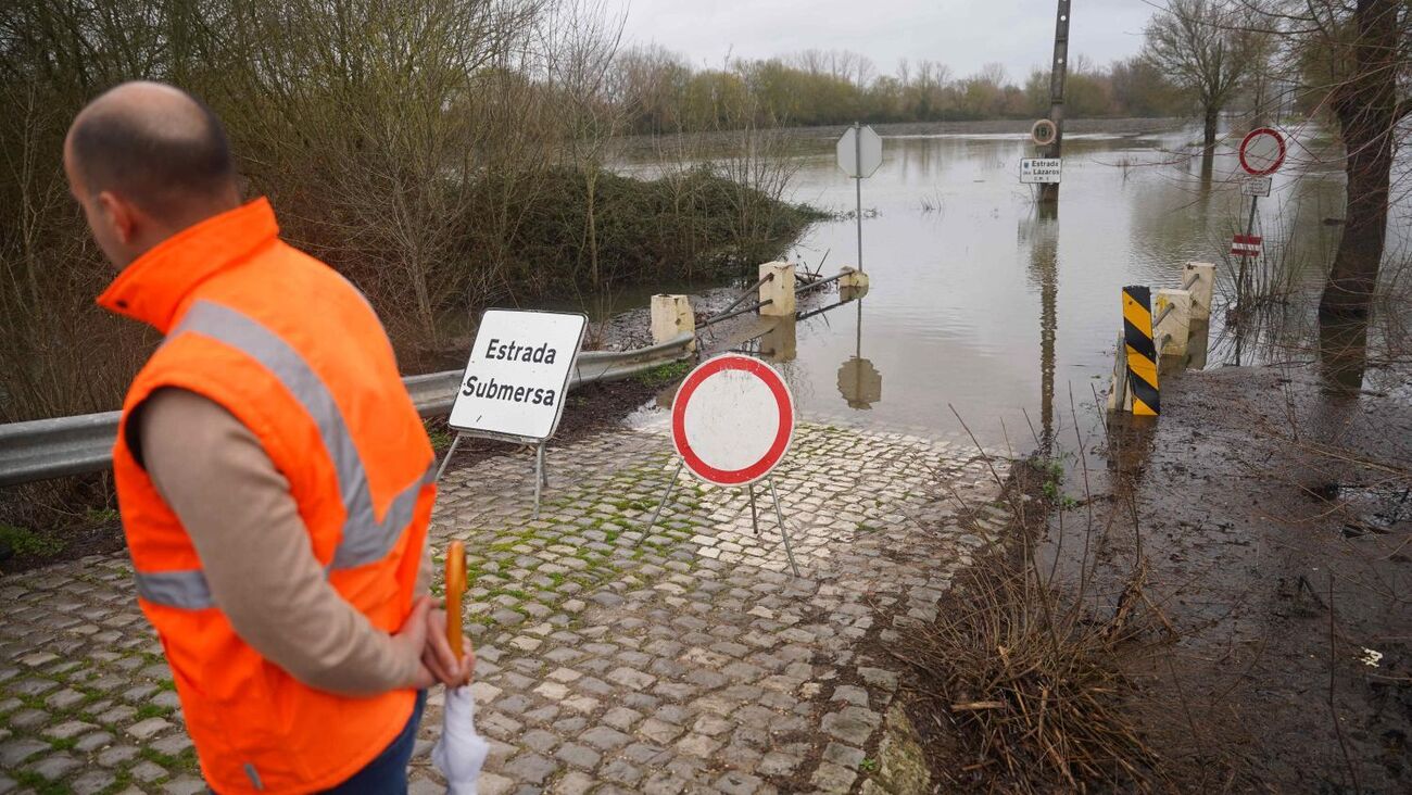 Cheias na Golegã devido ao mau tempo