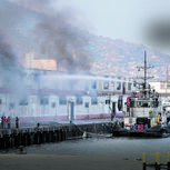 Porto de Caracas foi um dos lugares atingidos