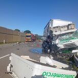 Colisão entre dois camiões na A1, perto da Mealhada