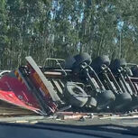 Motorista de camião em estado crítico após despiste na  A17 em Aveiro