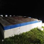 Poço onde foi encontrado corpo da vítima