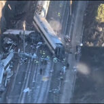 Imagens aéreas mostram destruição após colisão de comboios de alta velocidade em Espanha 