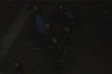 Nicolás Maduro rodeado de forte dispositivo policial