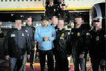 Primeiras imagens de Maduro nos EUA