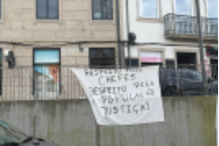 Protesto pede respeito pela população e justiça