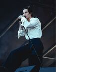 Måneskin em atuação no festival Rock in Rio Lisboa