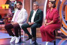 Jurados do Masterchef avaliam pratos