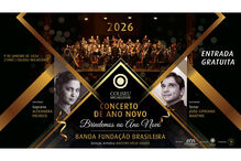 Concerto de Ano Novo no Coliseu Micaelense com Alexandra Pacheco e João Cipriano Martins.
