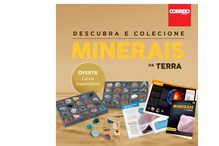 Colecione minerais da Terra com oferta de caixas arquivadoras