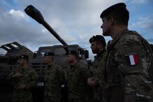 Militares portugueses e franceses juntos