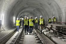 Autarca Pedro Duarte visita obras da Linha Rosa