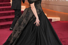 Aimee Lou Wood na 83.ª edição dos Globos de Ouro, este domingo