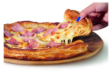 Pizza Croissantíssima da Domino's: massa folhada, queijo e fiambre, a combinação perfeita