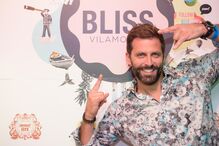 Henri Castelli posa no Bliss Vilamoura