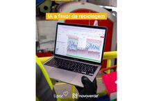 Inteligência Artificial melhora triagem de resíduos na LIPOR e Novo Verde
