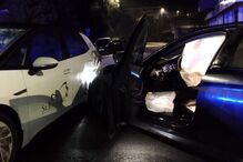 Despiste de carro em Águeda: jovem suspeito de abalroar viaturas