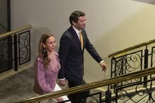 André Ventura e Dina Nunes Ventura