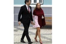 André Ventura e Dina Nunes Ventu
