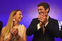 André Ventura e Dina Nunes Ventura