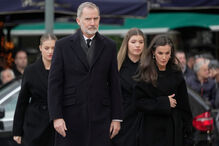 Família Real reunida em Madrid para o funeral de Irene da Grécia, irmã da rainha Sofía