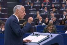'Não há portugueses puros, há portugueses diversos na sua riqueza cultural': Marcelo discursa no Parlamento Europeu