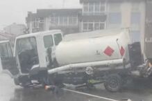 Homem ferido em colisão entre carro e camião em Santa Maria da Feira