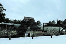 Telhado da capela dos escuteiros desabou