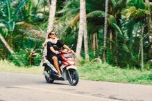 Morte de surfista em acidente de mota