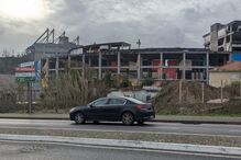 Municipal de Leiria danificado