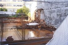 Um casal e três filhos ficaram desalojados, depois de um desabamento na habitação, em Tomar